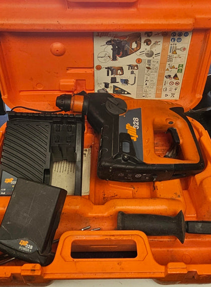 Spit 328 24 Volt SDS Hammer Drill + 2 Batteries & charger