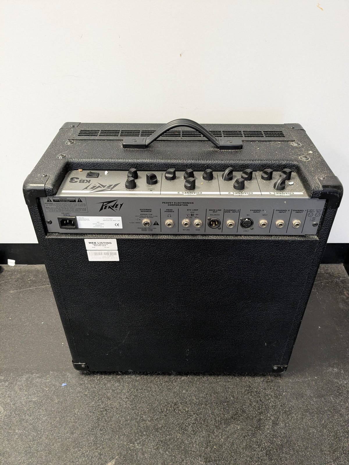 Peavey KB3 60-Watt 1x12 Keyboard Amp (Collection Only) | Cash