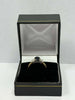 9ct Gold Garnet Ring, Saphire,Dia Stones ( Size J ) 2.6g - ** Hallmarked **