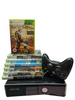 Xbox 360 Console Boxes with Games & Controller