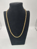 9k Gold belcher chain 18" Length 52.88G Hallmarked(375) &Tested