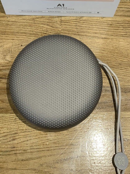 Bang & Olufsen BeoPlay A1 Portable Bluetooth Speaker- Boxed - Charcoal Sand