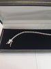 NEW OTHER 925 SILVER BRACELETE ,, 925 , WEIGHT 6.5G LENGHT 8" STONE CZ.