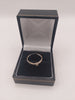 10k DIA White Gold Ring 1.4G Hallmarked(417)&Tested Size P