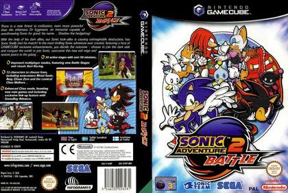 Sonic Adventure 2 Battle Nintendo GameCube