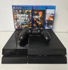 Sony PlayStation 4 500GB Console & 3 Games
