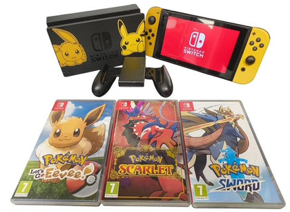 Nintendo Switch - Pokémon Let's Go Edition Bundle