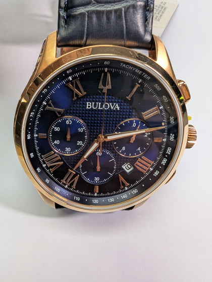 Bulova Classic 97b170 Chronograph Watched Boxed