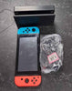 Nintendo switch console ,32gb + neon red/blue joycon loose joycons.