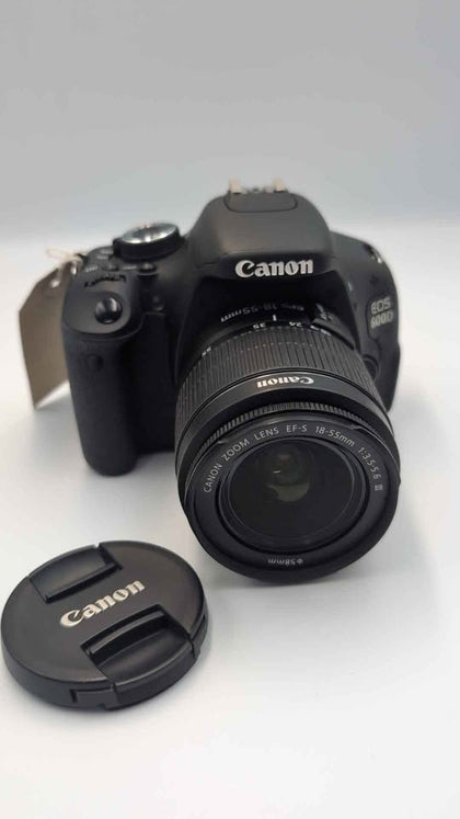 Canon EOS 600D Digital SLR Camera With 18-55mm IS II Zoom Lens - Unboxed