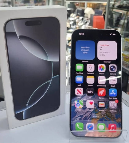 Apple iphone 16 pro White Titanium 128gb Unlocked