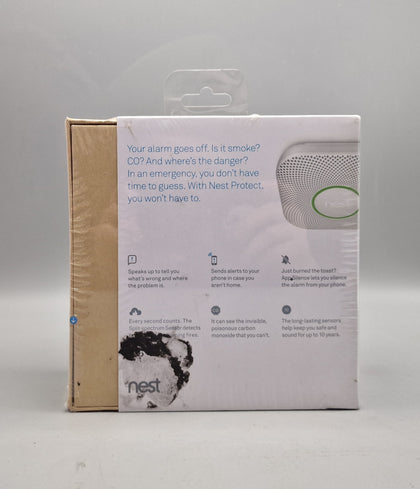 Nest - Protect 2nd Generation Smoke And Co Detector SEALED