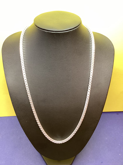 Silver Chain 24”