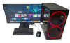 Custom i5-3470 16GB DDR3 RAM, 1TB HDD, GT 970 4GB, Windows 10 with With Keyboard and Mouse, Samsung UE27F6000F monitor
