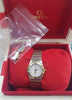 Omega Constellation Manhattan Steel & 18ct Gold Diamond Swiss Watch