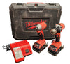 Milwaukee Brushless Cordless Compact Power Tool Twin Pack w/ Hardcase