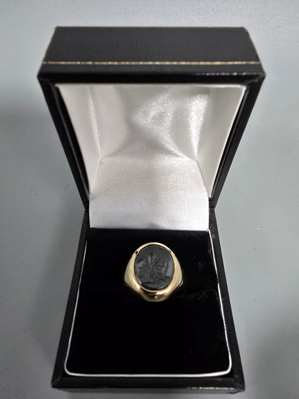 9ct Gold Ring 375 4.4G Size L