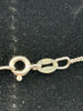 **BRAND NEW** 925 silver curb style chain with pendent 13.5G 22''