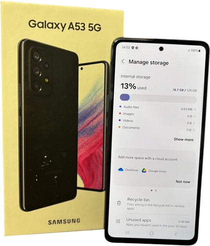 Samsung Galaxy A53 5G 128GB Black Unlocked