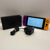 Nintendo Switch Console with Purple and Orange Joy Cons 32GB
