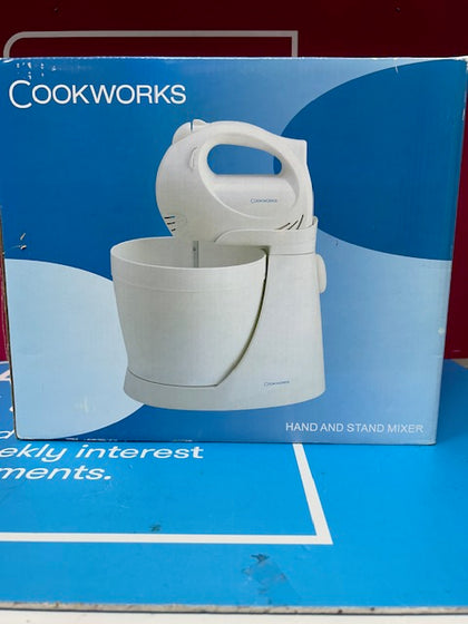 COOKWORKS HAND AND STAND MIXER WHITE **BOXED**