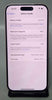 Apple iPhone 15 256GB Pink, Unlocked 96% BH