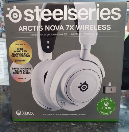 SteelSeries Arctis Nova 7X Wireless 7.1 Gaming Headset - White