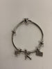 clogau bracelet and charms