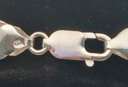 *BRAND NEW* 925 silver chain Curb Style 53.3g boxed