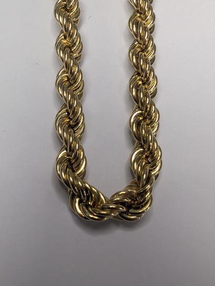 9ct gold rope chain/bracelet