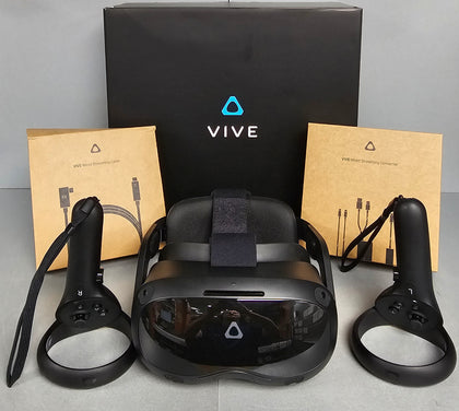 HTC VIVE Focus 3 Standalone VR Headset + Vive Streaming Cable & vive Converter.