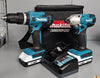 Makita 18V 2 x 2 Li Ion Cordless Power Combi Drill Impact Driver DK18922AX2