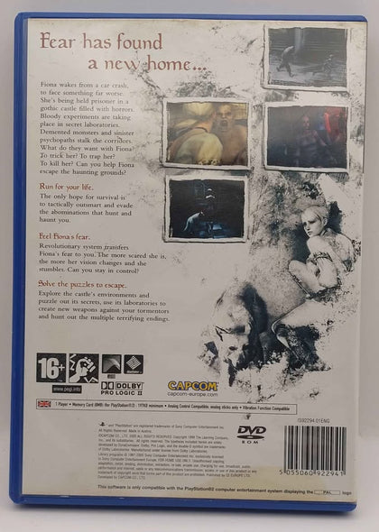 Sony PlayStation 2 haunting ground game no manual