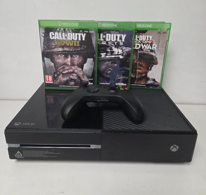 Microsoft Xbox One 500GB Console & 3 Games