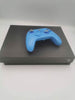 Xbox One X Console 1TB Project Scorpio Black With Wired Blue Pad