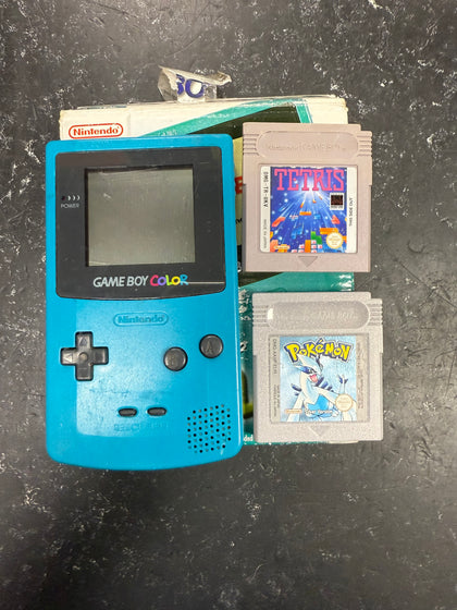 Game Boy Color Console Blue