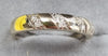 9ct White Gold Diamond Ring ~ size L