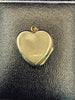 9ct Yellow Gold Heart Pendant - 2.2G. Hallmarked