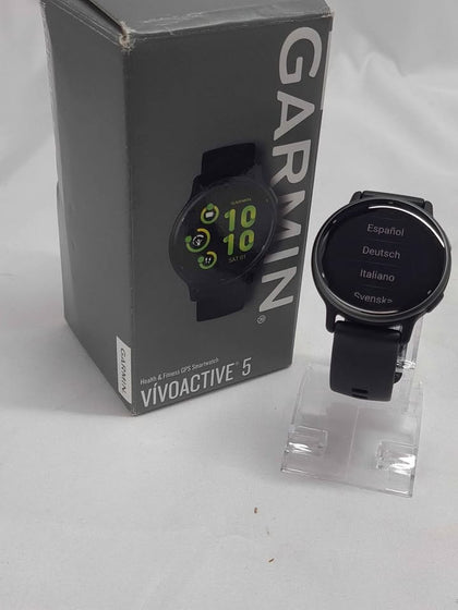 Garmin Vivoactive 5 - Black - gps smartwatch - fitness tracker