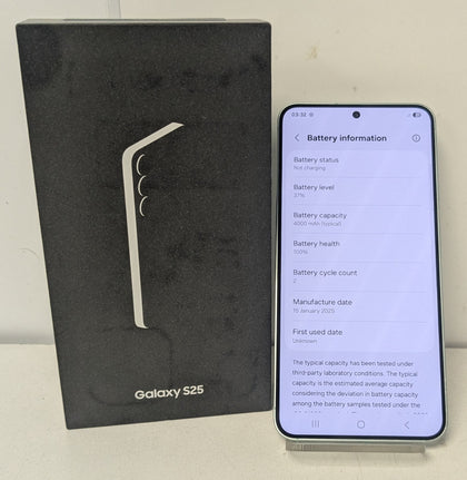 Samsung Galaxy S25 128GB - Unlocked