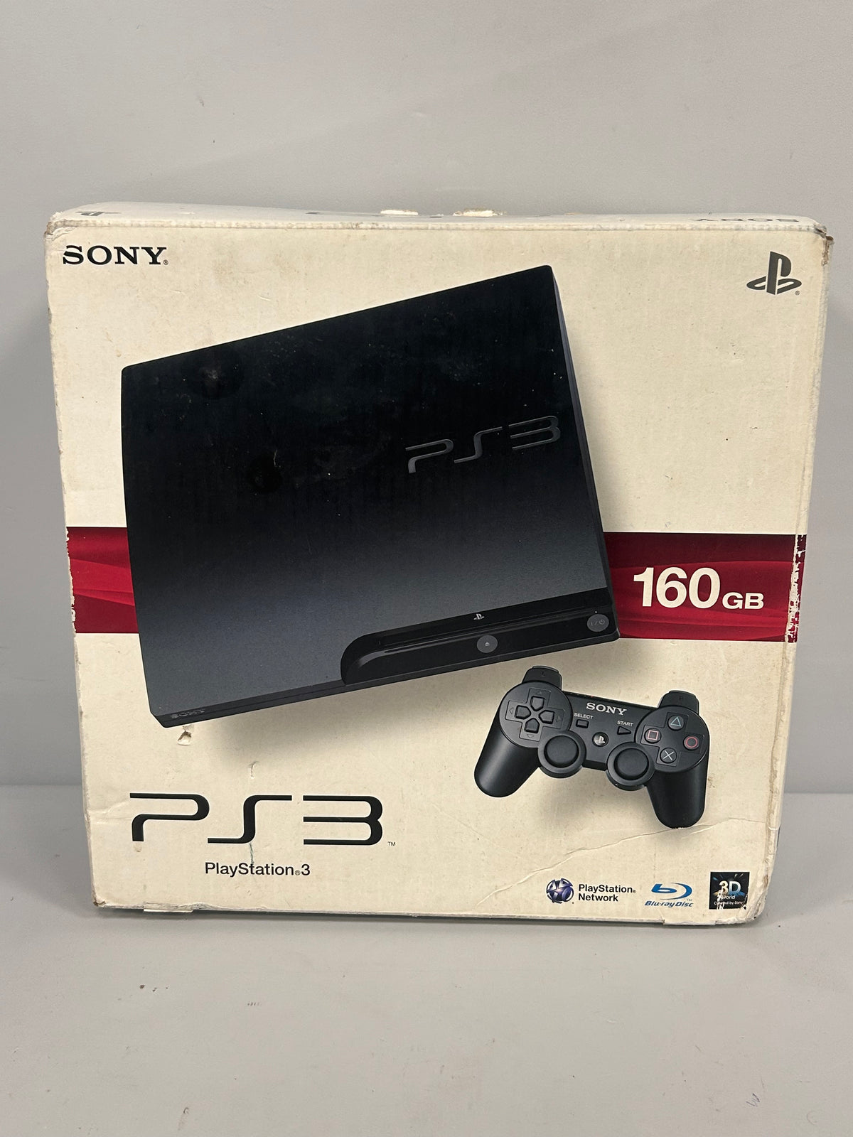 Sony PlayStation 3 Slim Console 160GB - 4 Game Package | Cash