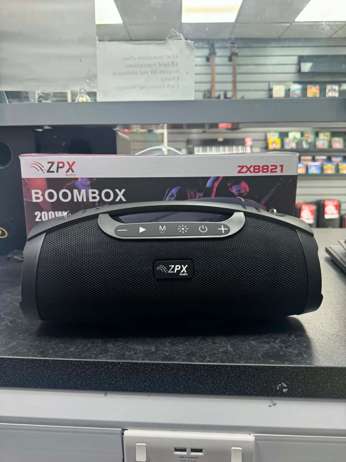 ZPX BOOMBOX (ZX8821) | Cash Generator