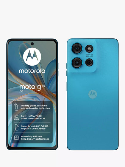 Motorola Moto G75 256GB Aqua Blue