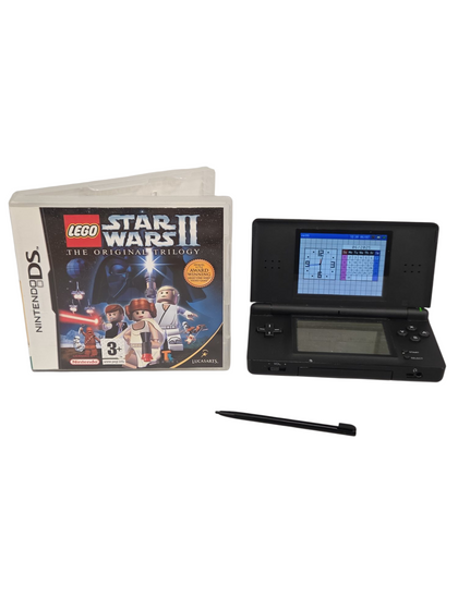 Nintendo Ds Lite • Usg-001 • Black • Console & Game