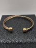 9ct gold Tri-colour small Bangle , box included