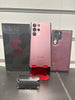 ** SALE ** Samsung Galaxy S22 Ultra 5G Dual Sim 256GB Burgundy
