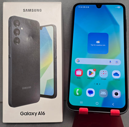 Samsung Galaxy A16 4G (4GB+128GB) Black, *** Boxed, Unlocked***