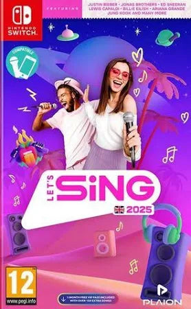 Let's Sing 2025 switch