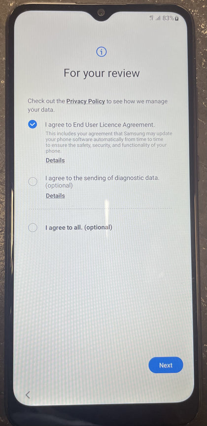 Samsung A02s Black