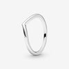 Pandora Polished Wishbone Ring SIZE 52